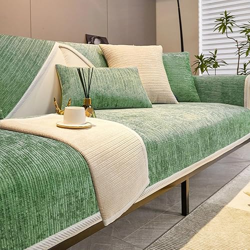 Funda de sofá  Divertidas fundas de sofá para sofá, funda de sofá de felpilla a rayas, antiarañazos, funda protectora de sofá, lavable,