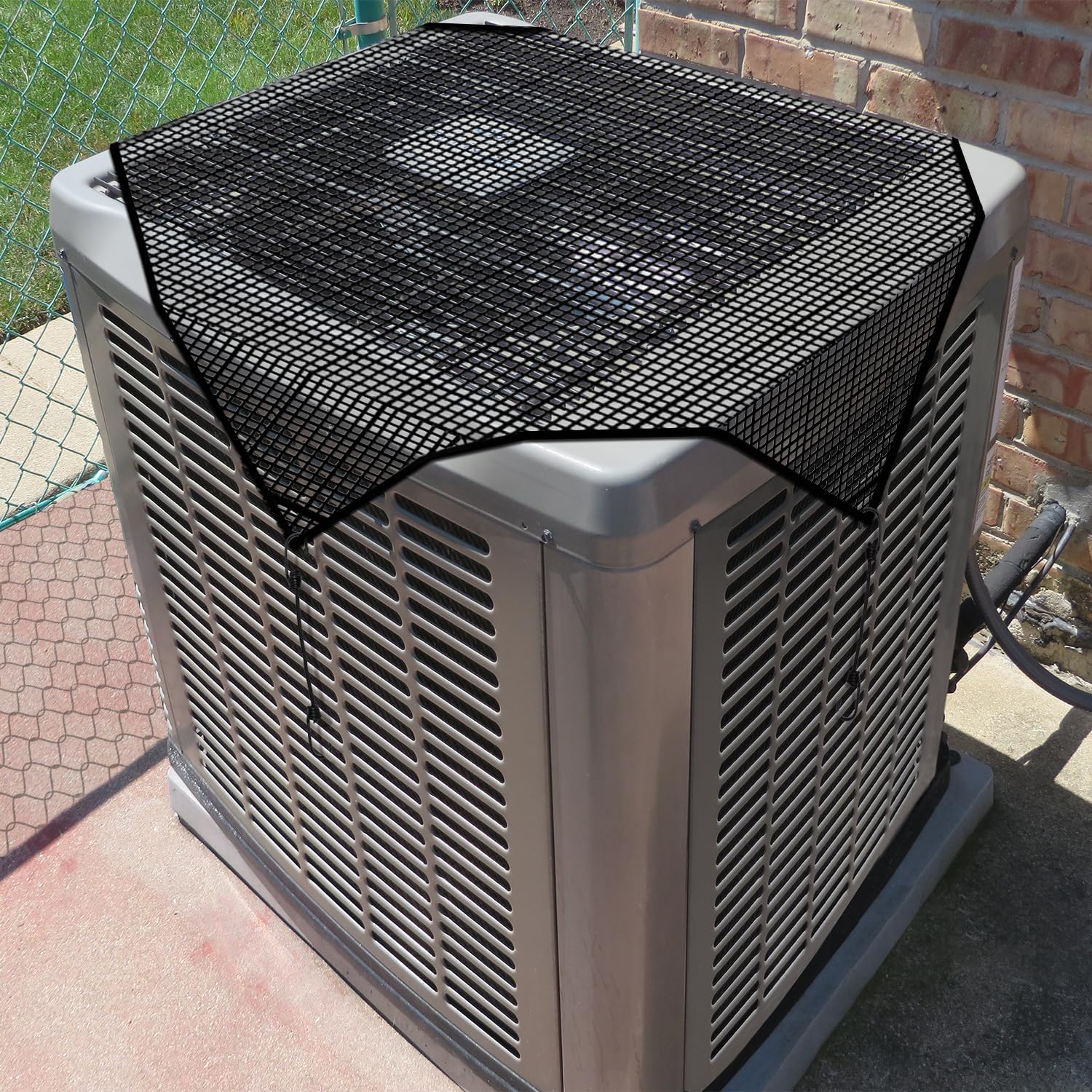 COARBOR 28"x28" Outdoor AC Unit Cover Mesh Outside Air
