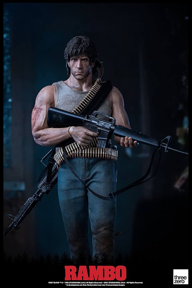 Threezero ランボー ファーストブラッド 1/6 スリーゼロ Amazon.com: threezero Rambo: First Blood John Rambo 1:6