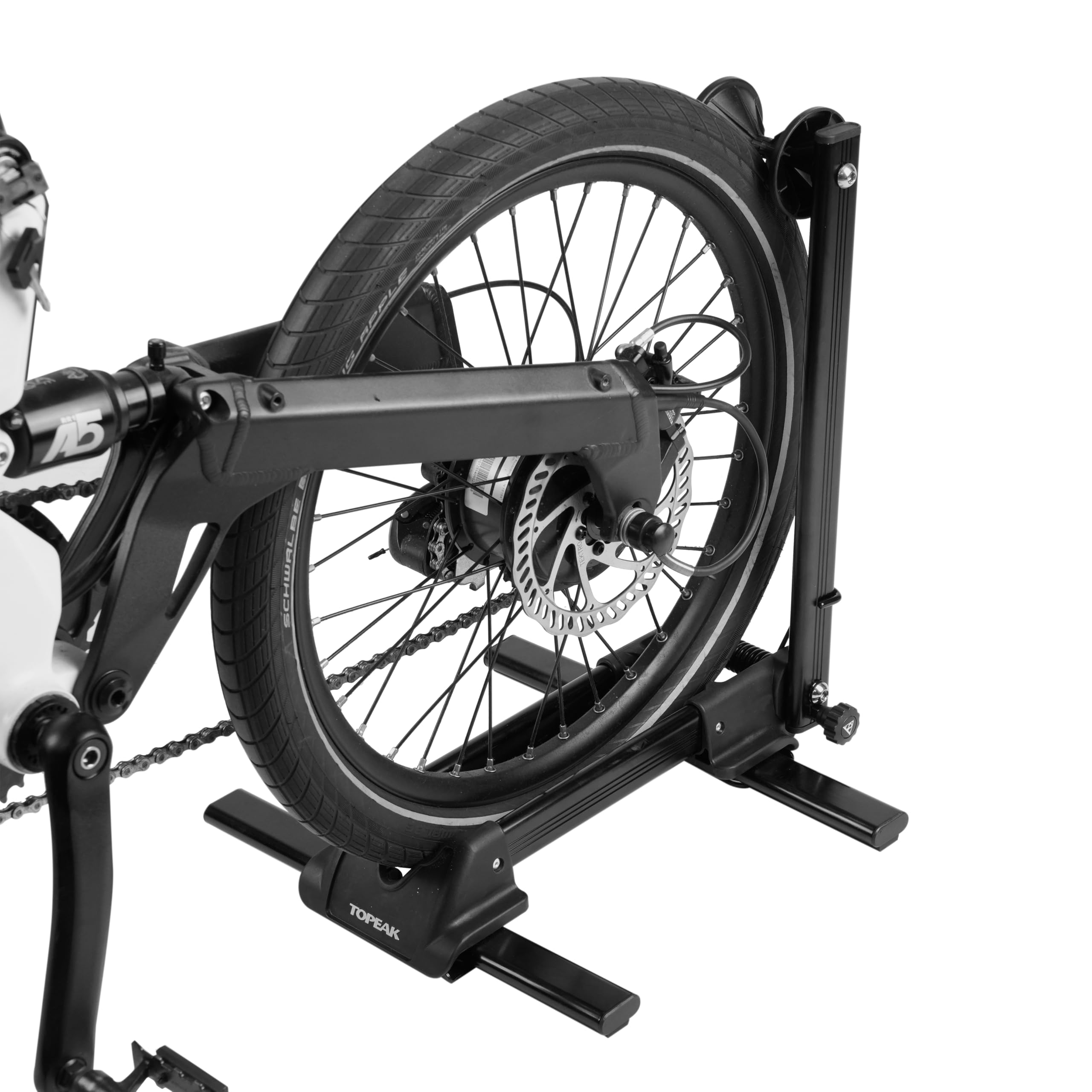 Topeak Lineup Stand Fahrradständer aus Aluminium, faserverstärkter und Kunststoff in der Farbe Schwarz, Belastung: bis 20 kg, Größe 45 x 37 x 36, 15900057