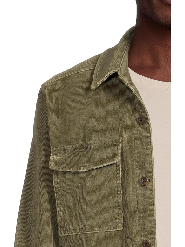 Beige Tommy Bahama Camden Cord Shirt Jacket