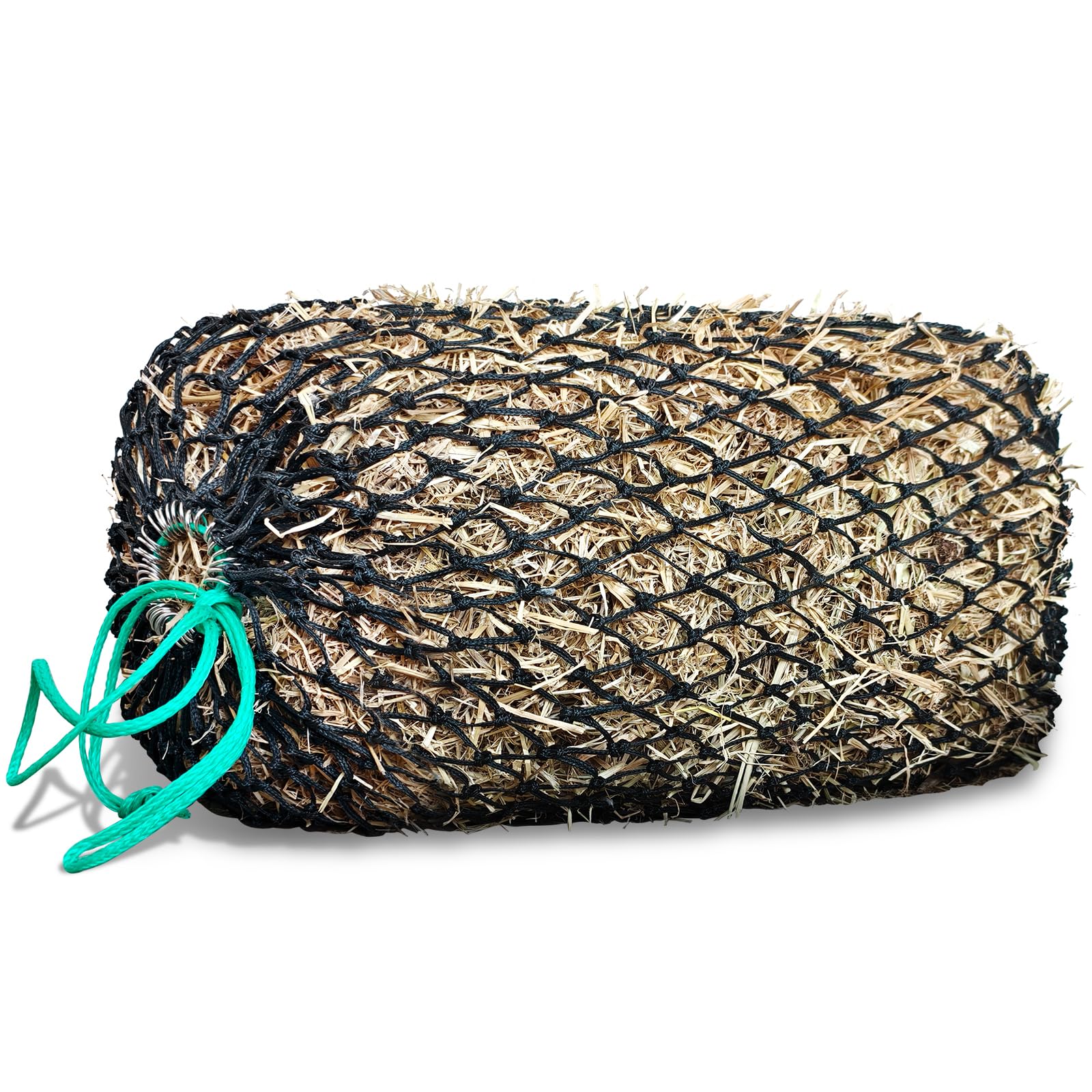Square Bale Hay Nets for Horses, Premium PE Slow Feed Net