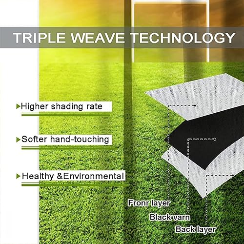Miniatura 7 de Cortina deportiva, cortina de fútbol en el centro del campo de fútbol verde, cortinas opacas para habitación, 42 x 45 pulgadas