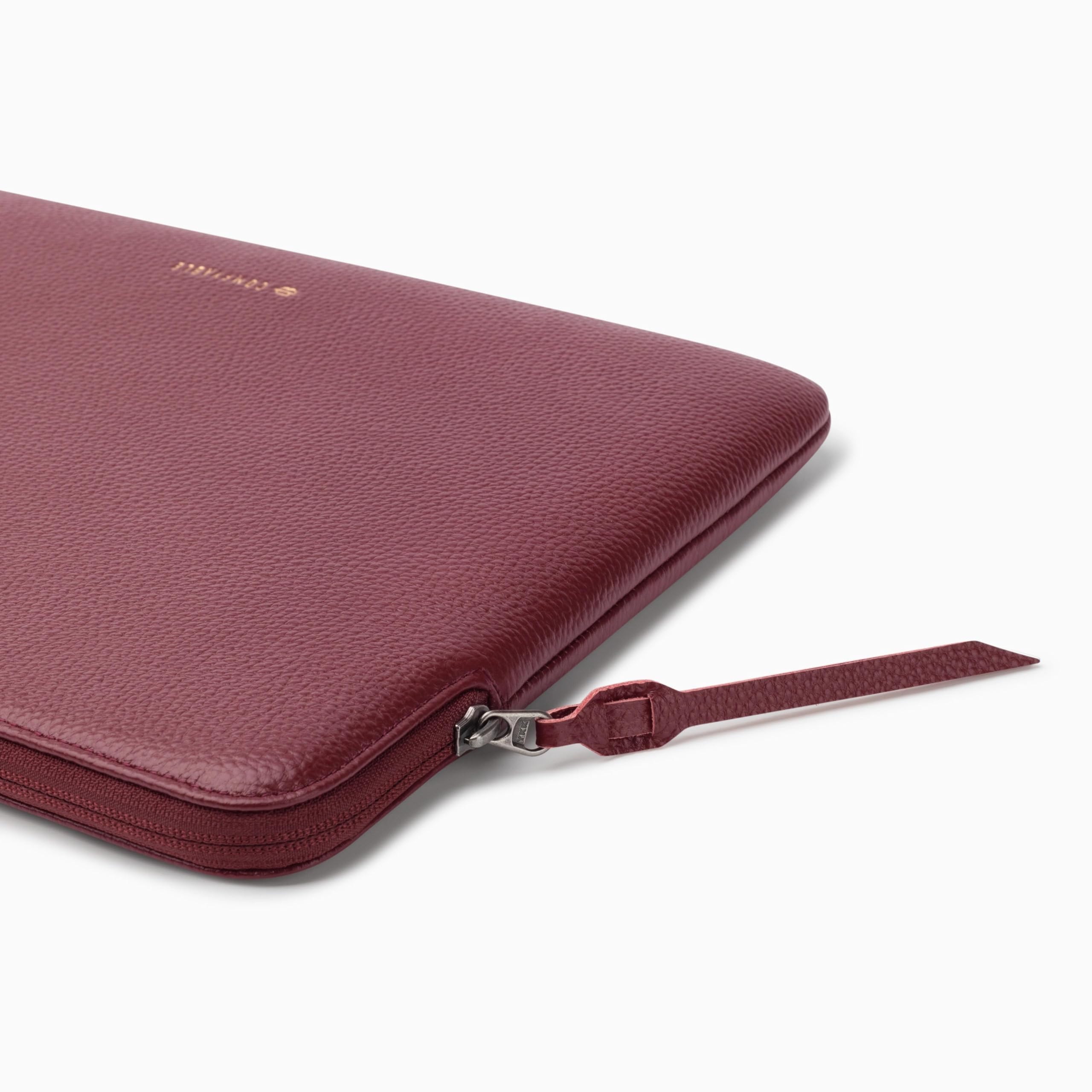 Comfyable Custodia per computer portatile in vera pelle, compatibile con MacBook Air M5 da 33 cm e MacBook Pro M5 Pro/Max 2026 da 13 pollici 14 pollici, custodia imbottita impermeabile per computer
