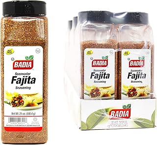 Badia Fajita Seasoning, 21 Ounce (Pack of 6) – Zesty Tex-Mex Spice Blend...