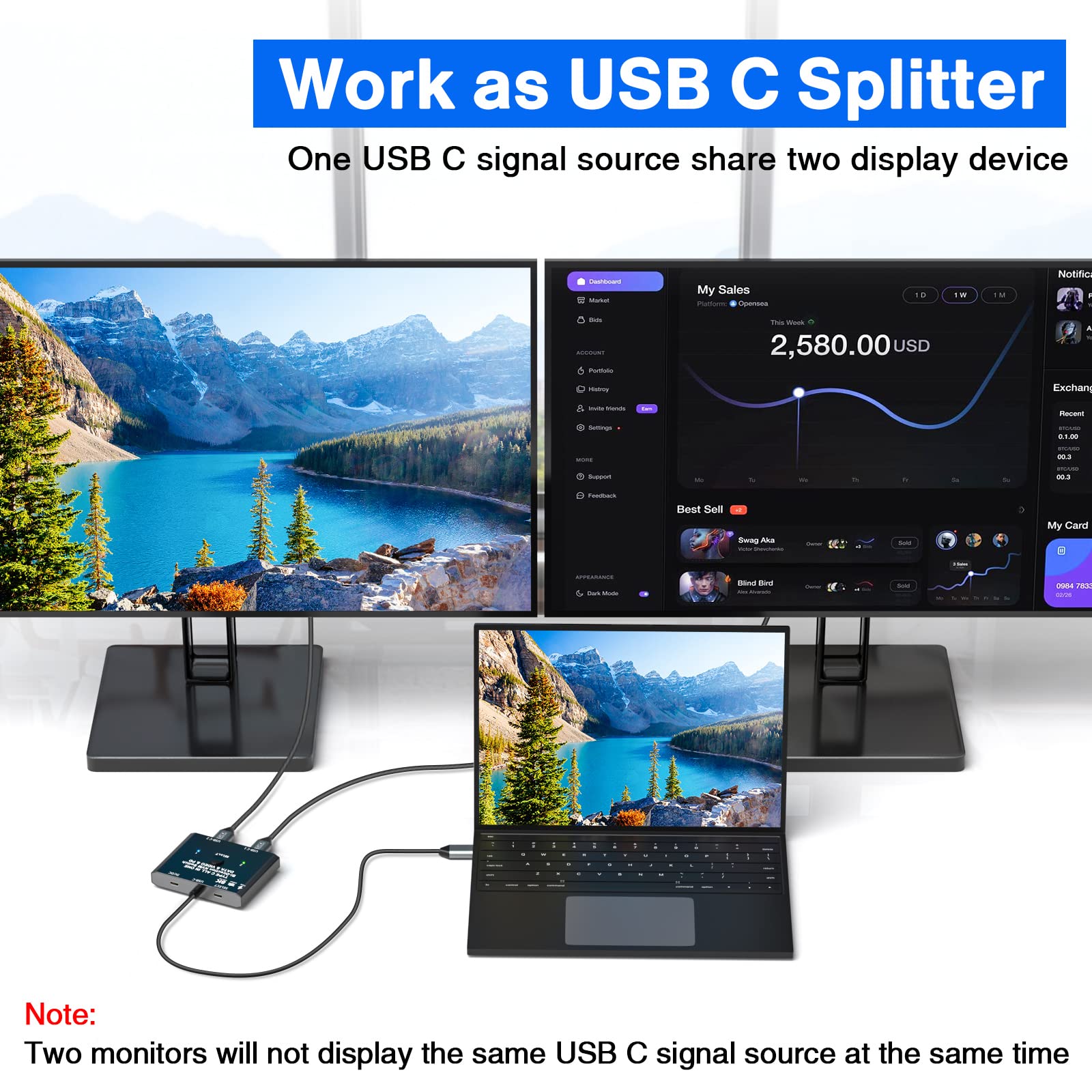 Amazon.co.jp: USB Cスイッチ 2イン1出力/1イン2アウト双方向USB C
