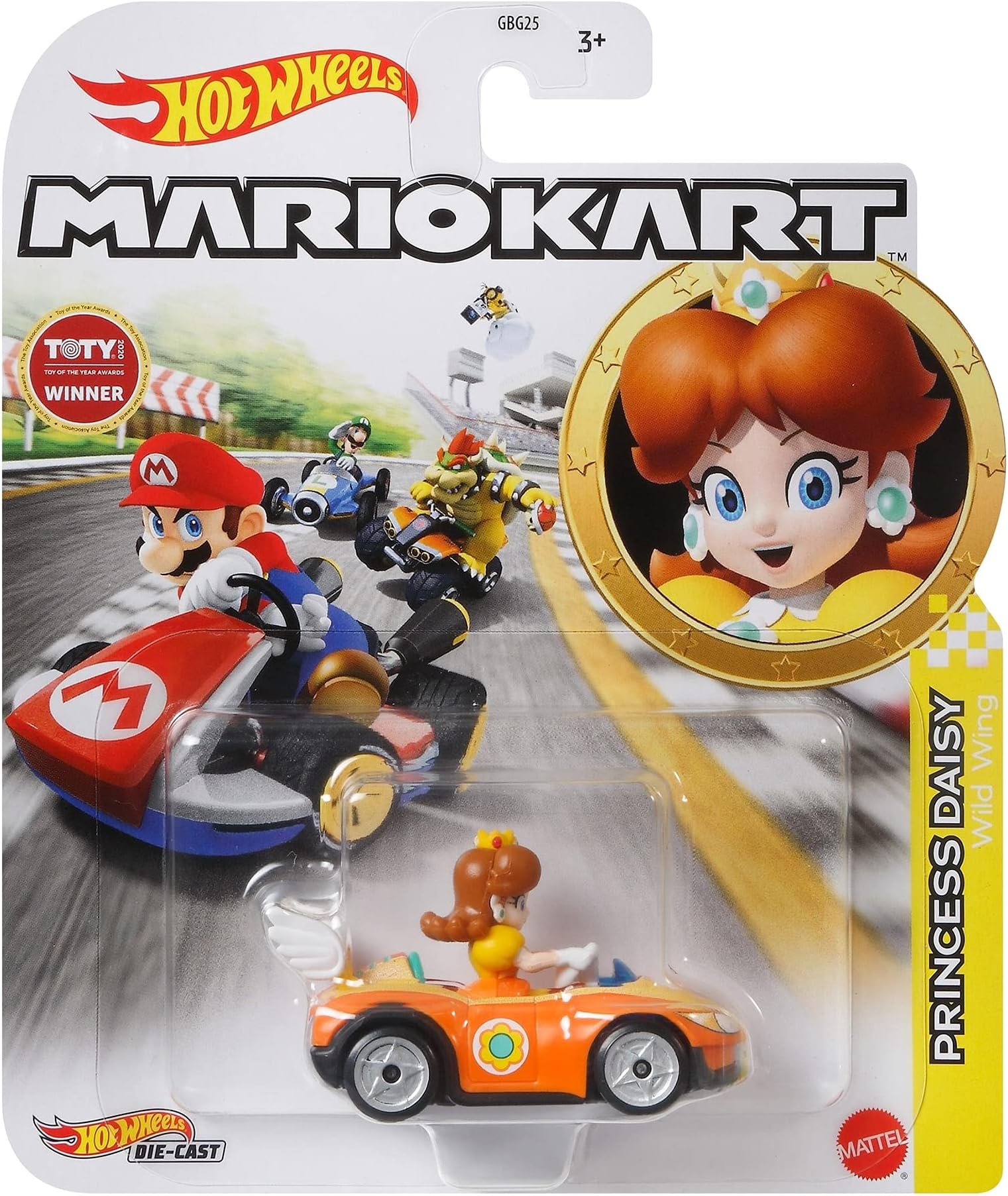 Hot Wheels Mario Kart Princess Daisy