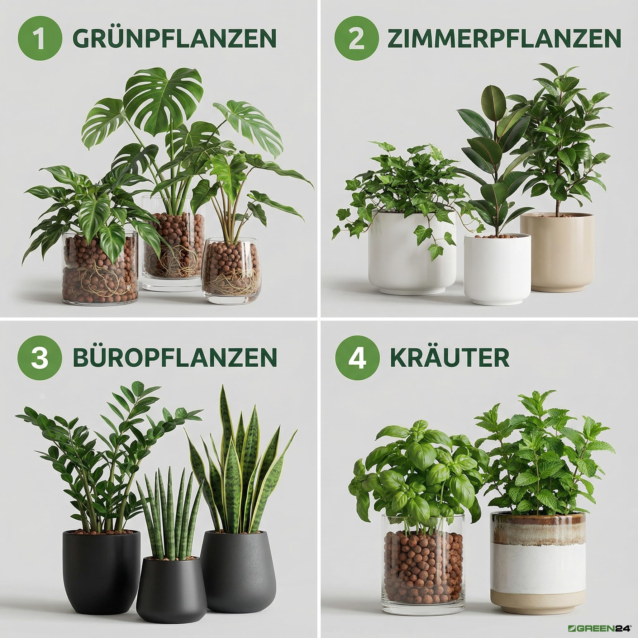 GREEN24 Hydrokultur nawóz płynny XL 1 litr Hydroponic NPK
