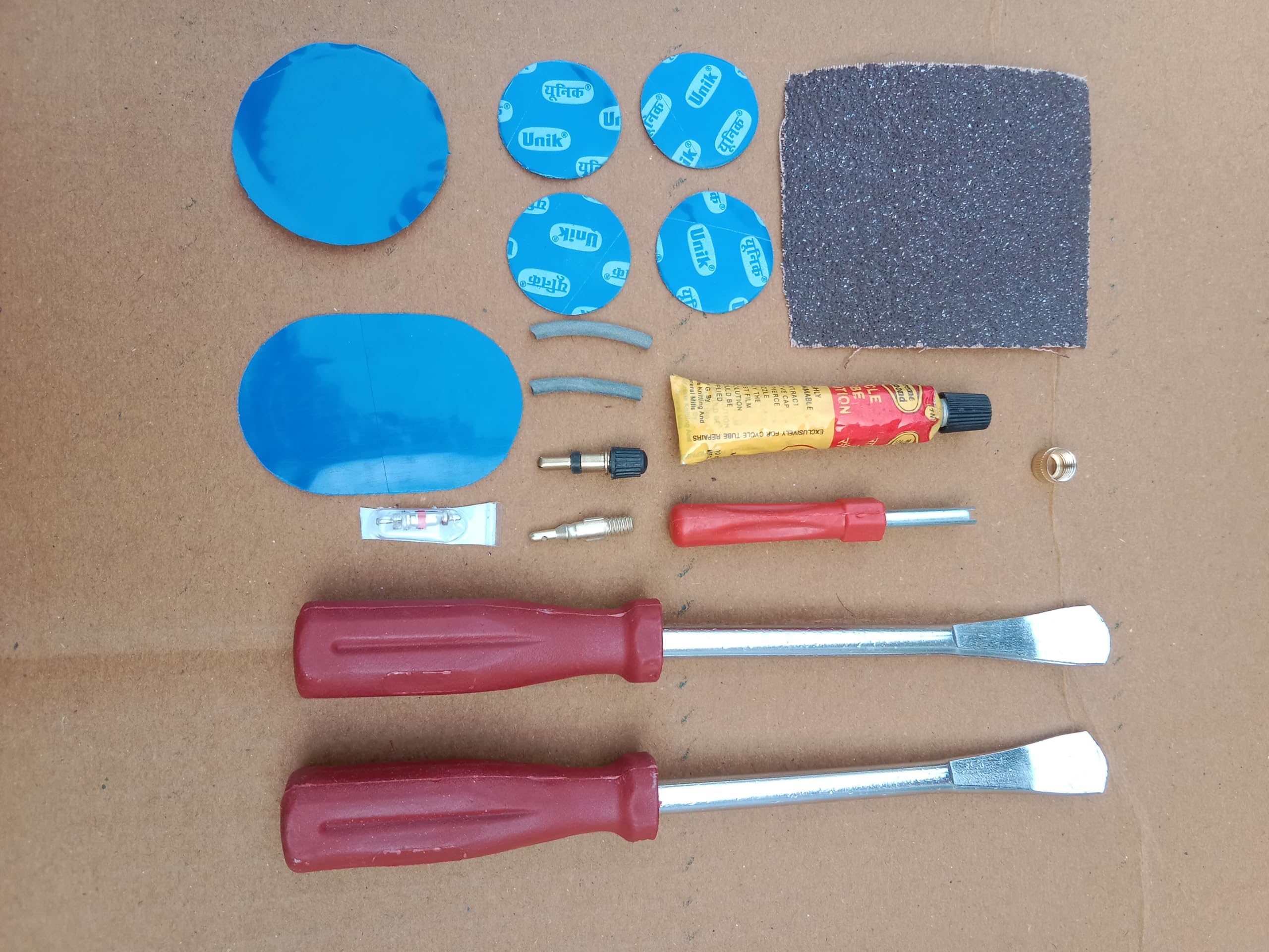 Bicycle Puncture Repair Kit, 17 Pieces, Complete Tool Set-picture-12