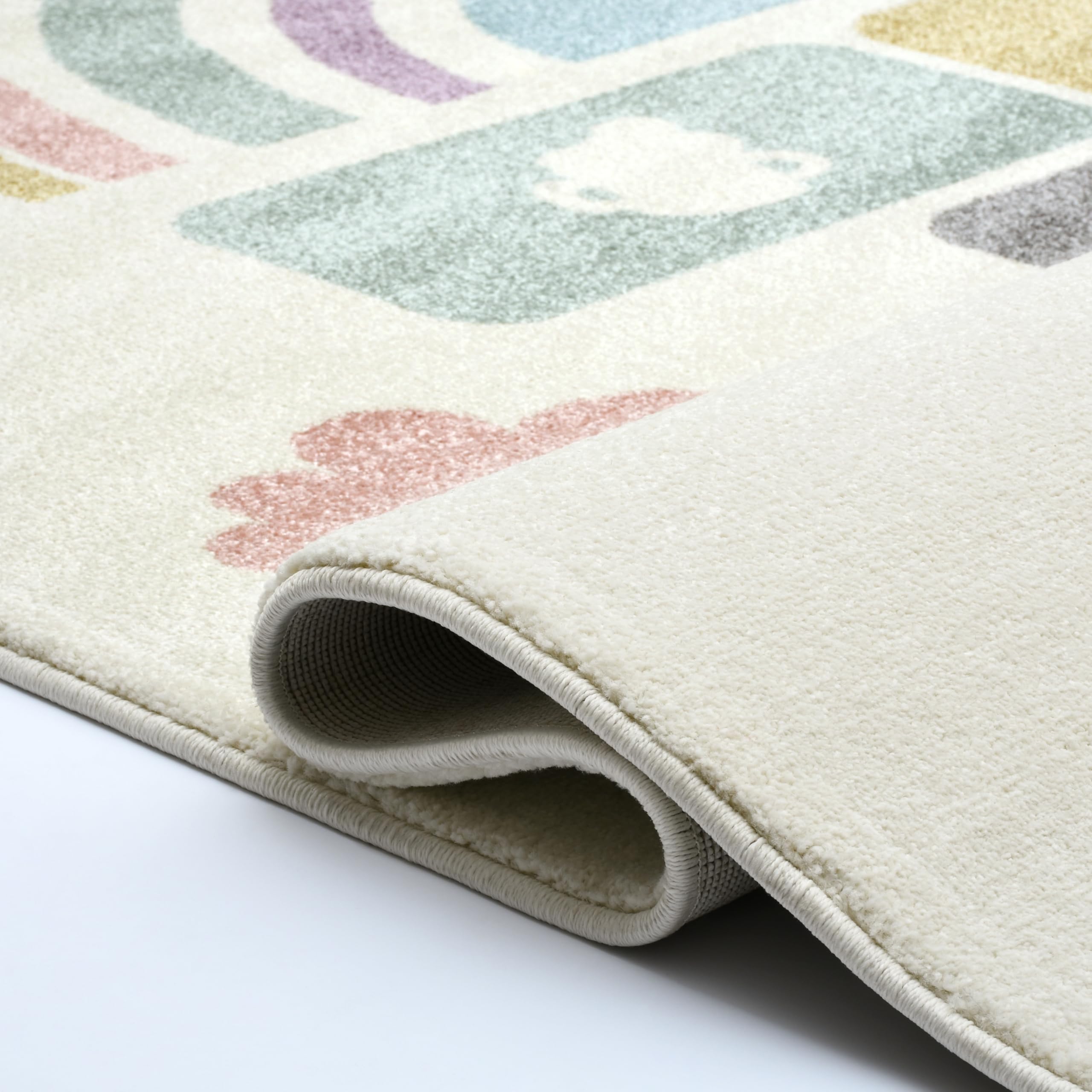 Tapis marelle doux pour enfants – Tapis anti-chute – Tapis de jeu pour garçons et filles – Design moderne, sans danger pour les tout-petits et la chambre de bébé (120 x 180 cm)