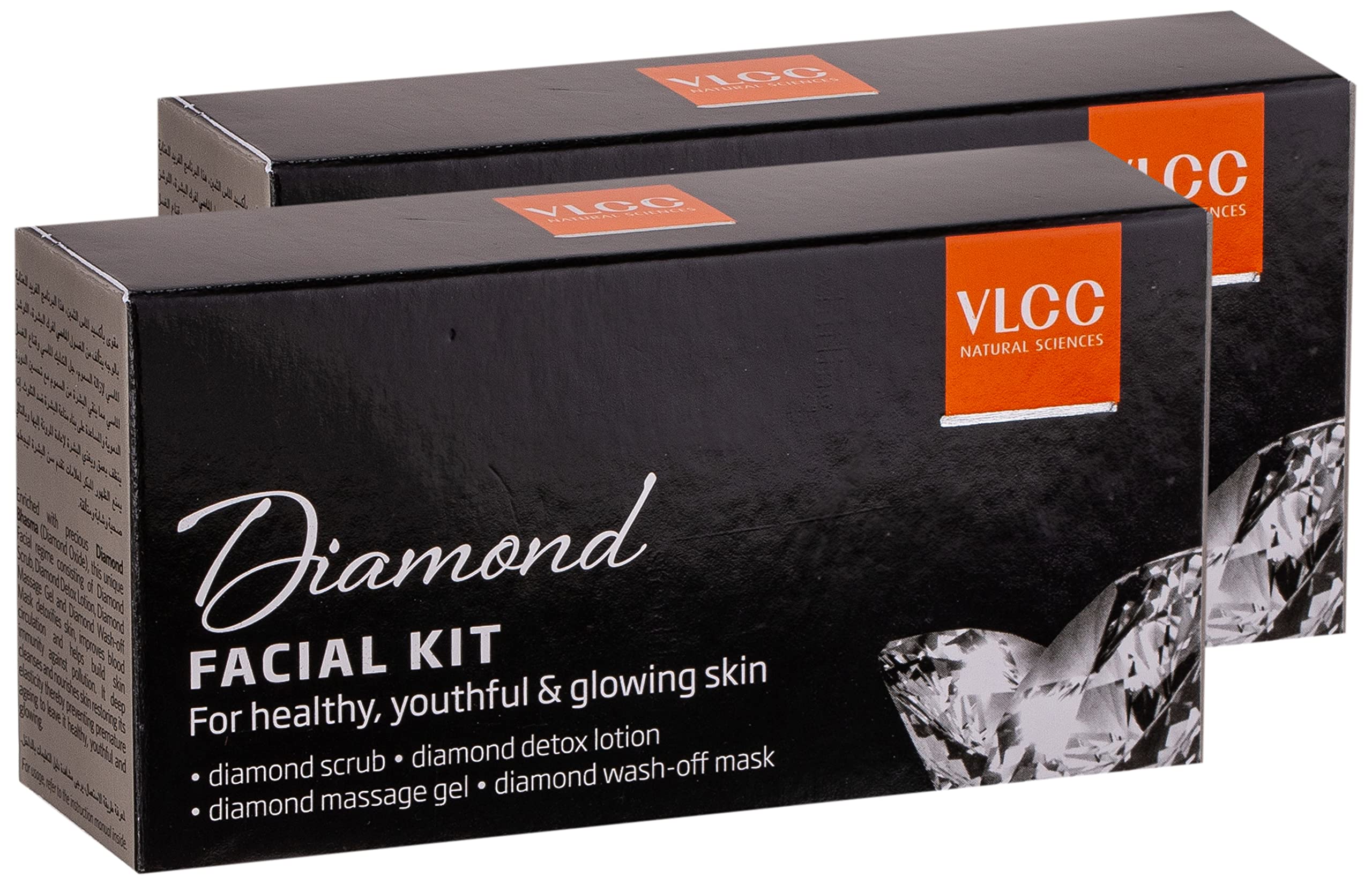 VLCC Diamond Facial Kit 2 X 30 g, Pack of 2
