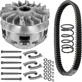 Caltric Primary Drive Clutch w/Weight Spring Belt Compatible with Can-Am Outlander 1000 / Max 2012-2014 / Renegade 1000 2012-2015/ X Xc 2012-2014