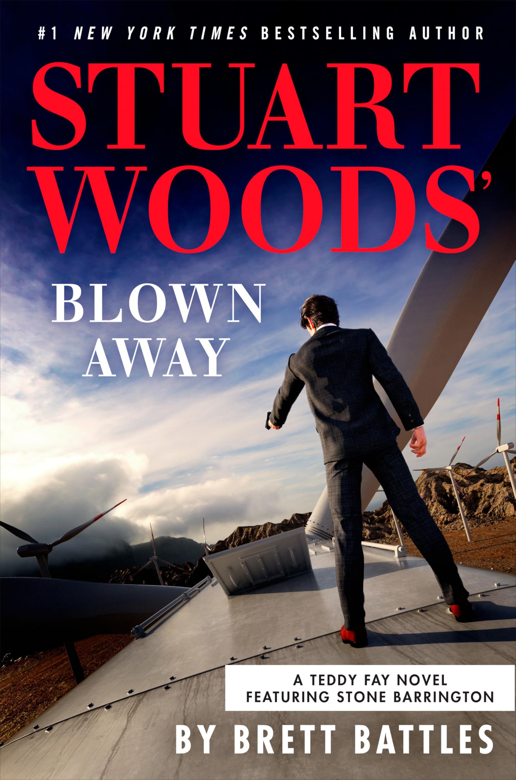 Stuart Woods Blown Away by Brett Battles HARDBACK 9780593854747