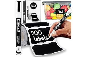 Reusable Chalk Label Stickers for Effortless Organization