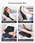 Boriwat Back Massager Neck Massager with Heat, Shiatsu Massage Pillow for Pain Relief, Massagers for Neck and Back, Shoulder, Leg, Gifts for Men Women Mom Dad, Stress Relax at Home Office and Car