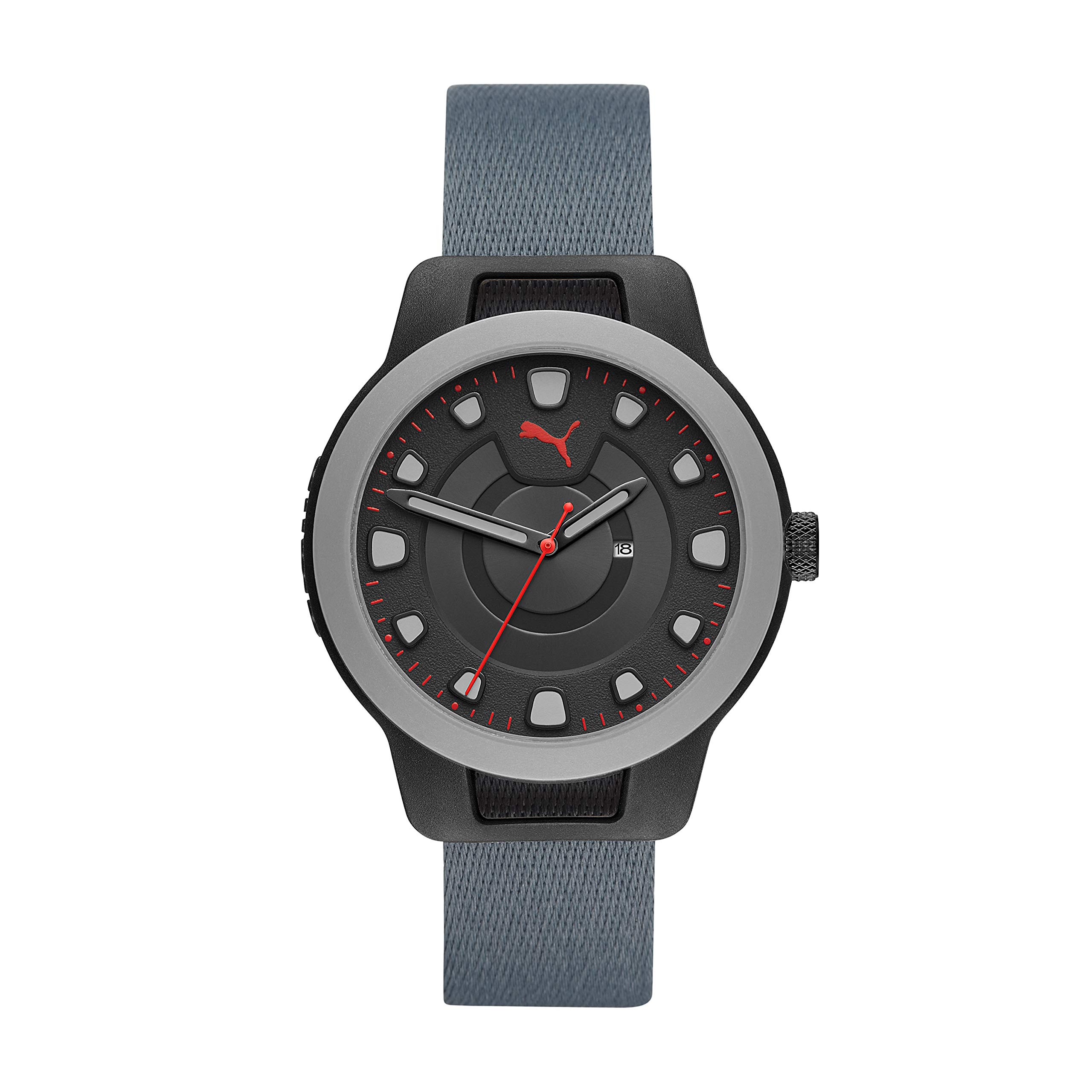 PUMA Reloj de Acero Inoxidable Reset V1 para Hombre