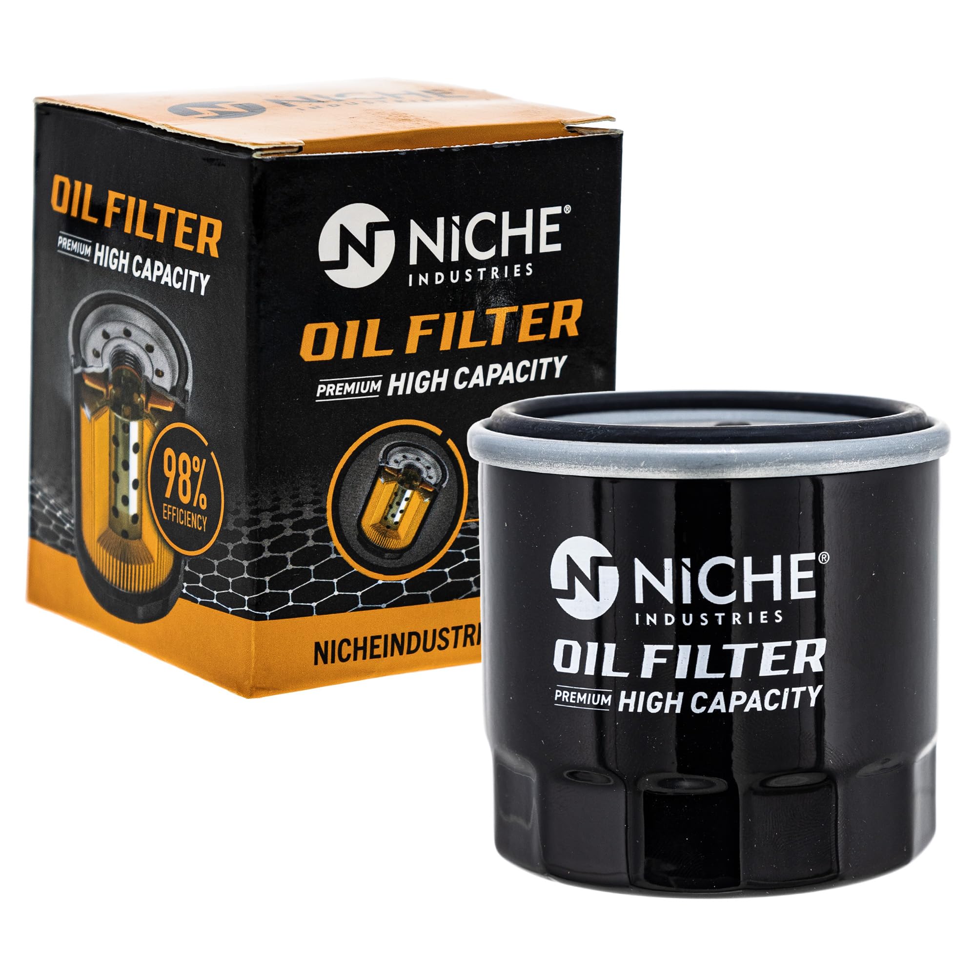 たーやん Amazon.com: NICHE Oil Filter for Kawasaki 16097-0010 16097