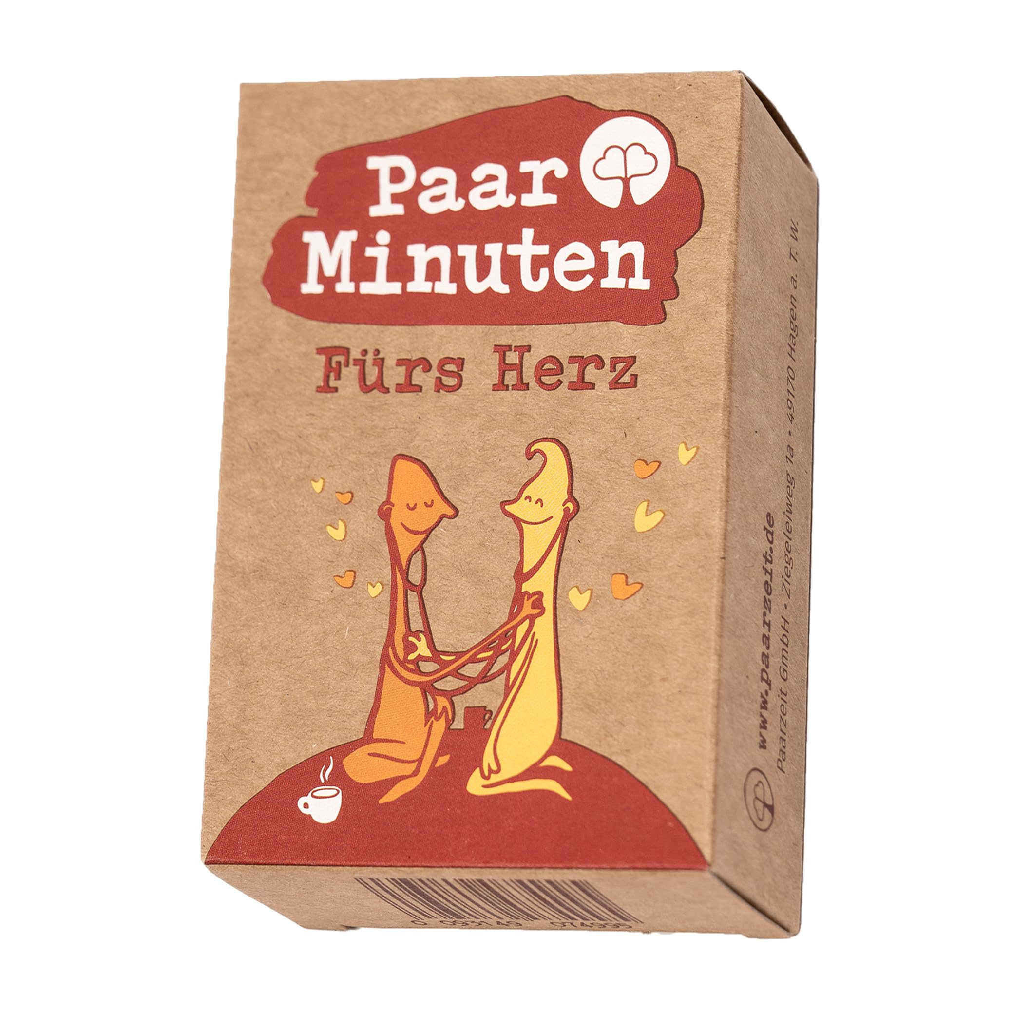 Paarzeit PaarMinuten: 53 spielerische Gesprächsimpulse für Paare - Liebevolle Geschenkidee und Mitbringsel, Paar Gesprächskarten, Fragespiel und Gesprächsstoff für gemeinsame Minuten … FÜRS Herz
