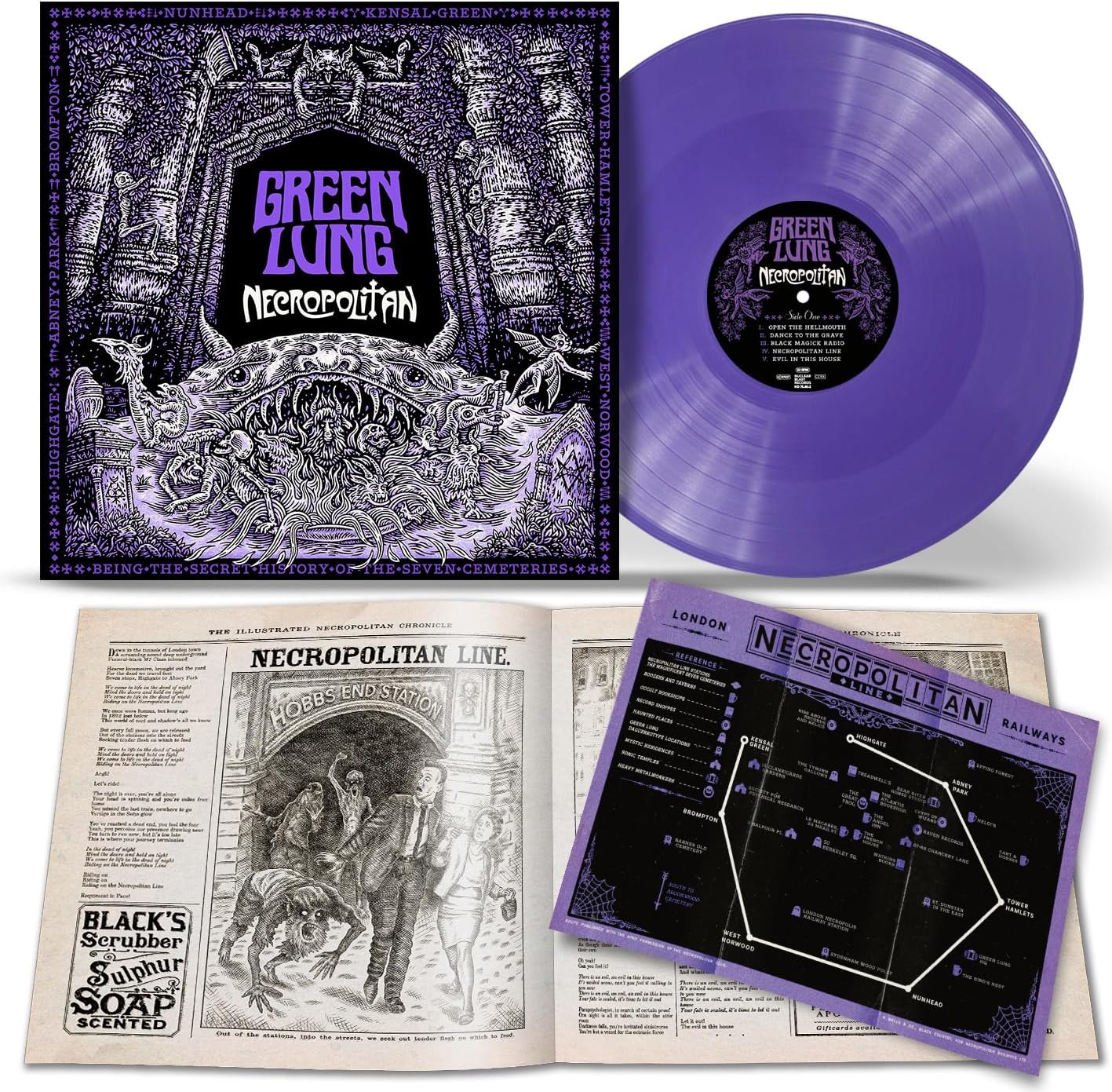 Necropolitan Purple by Unknown Artist — album cover