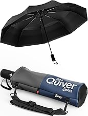 [50% off] REPEL Windproof Travel Umbrella - Compact & Withstands Winds up to 85MPH , Strongest Premium Auto Folding Umbrella for Rain and Sun - Durable, Light & Portable for Women & Men , Fits Backpack & Cars