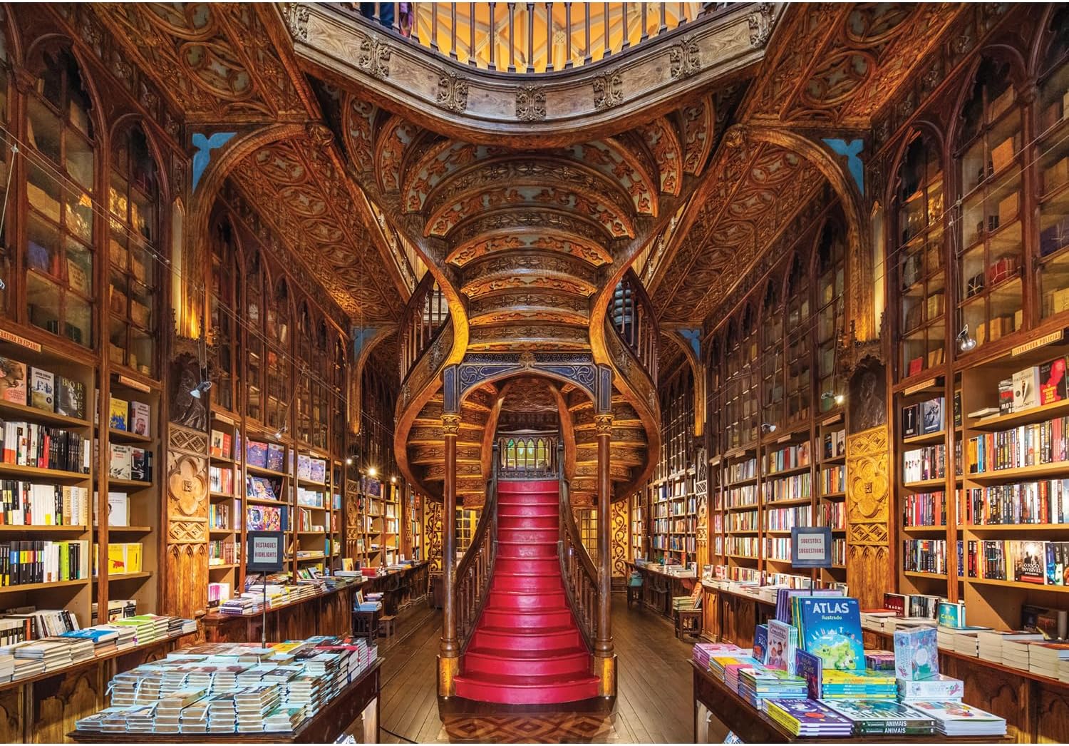 Anatolian Puzzle - Lello Bookshop, 2000 Piece Jigsaw Puzzle, 3956, Multicolor