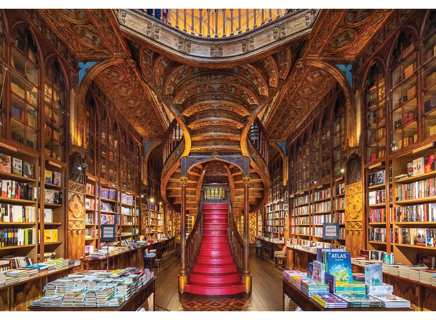 Anatolian Puzzle - Lello Bookshop, 2000 Piece Jigsaw Puzzle, #3956