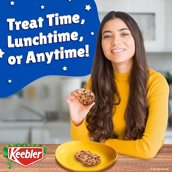 Keebler Chips Deluxe Fudgy Galletas con Chispas de Chocolate 11.2 oz miniatura 8