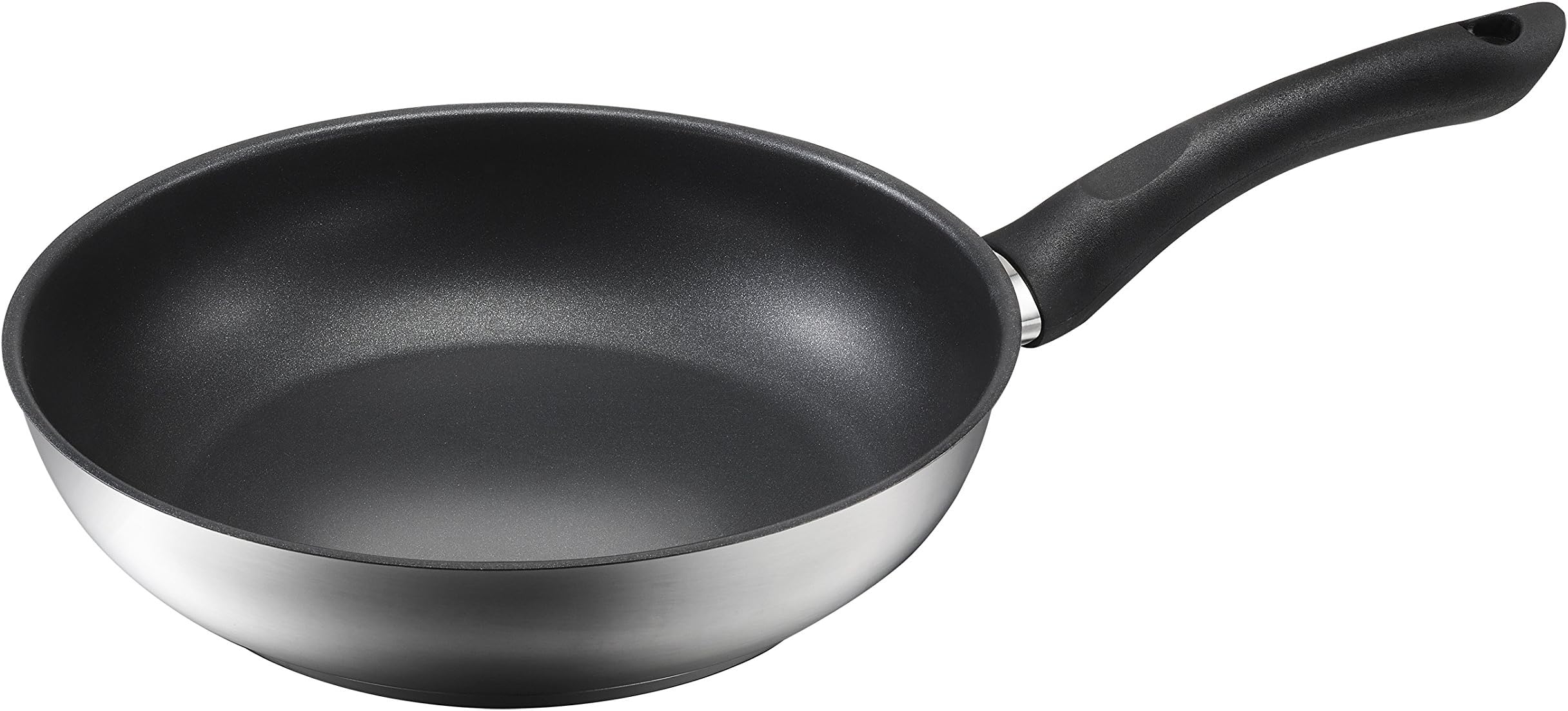 WMF Durado Bratpfanne Induktion 32cm, Cromargan Edelstahl beschichtet, Keramikbeschichtung