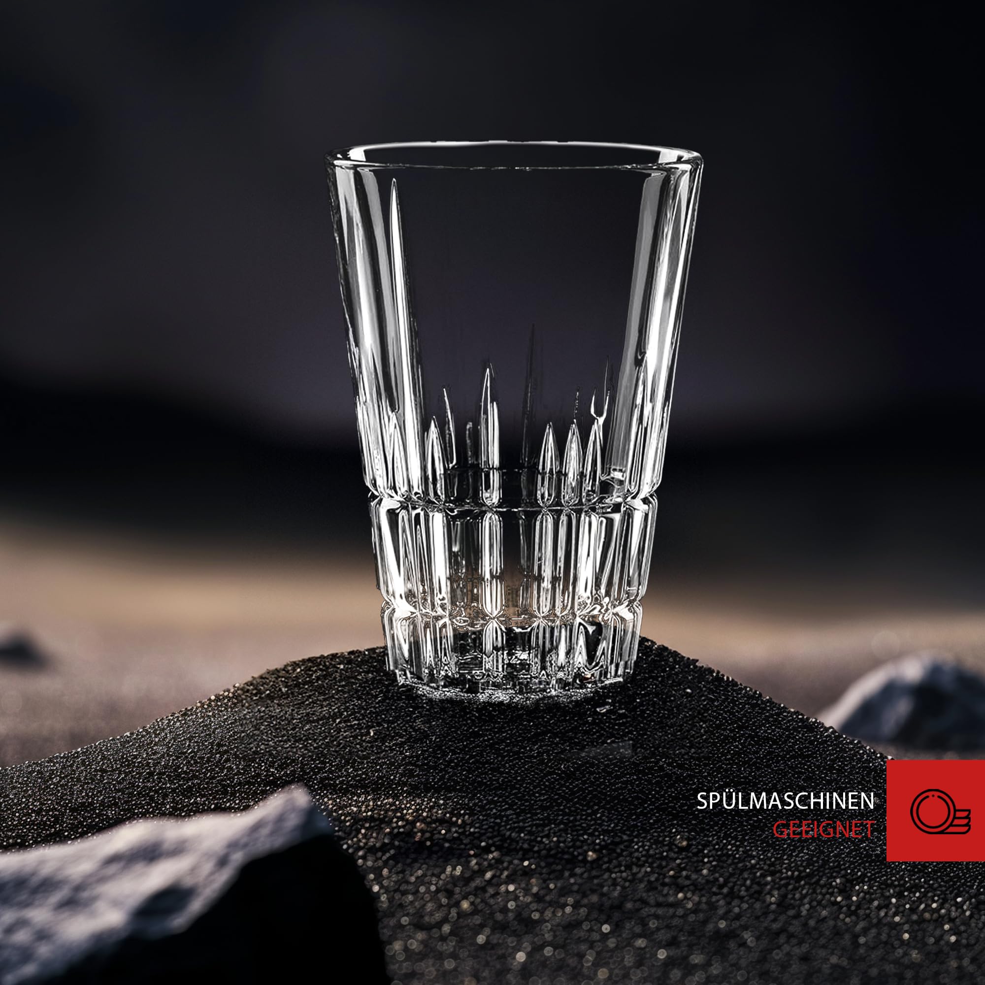 Spiegelau & Nachtmann Perfect Latte Macchiato/H, Crystal Glass, Crystal, 8.4 x 8.4 x 12.4 cm 4 Units : Home & Kitchen