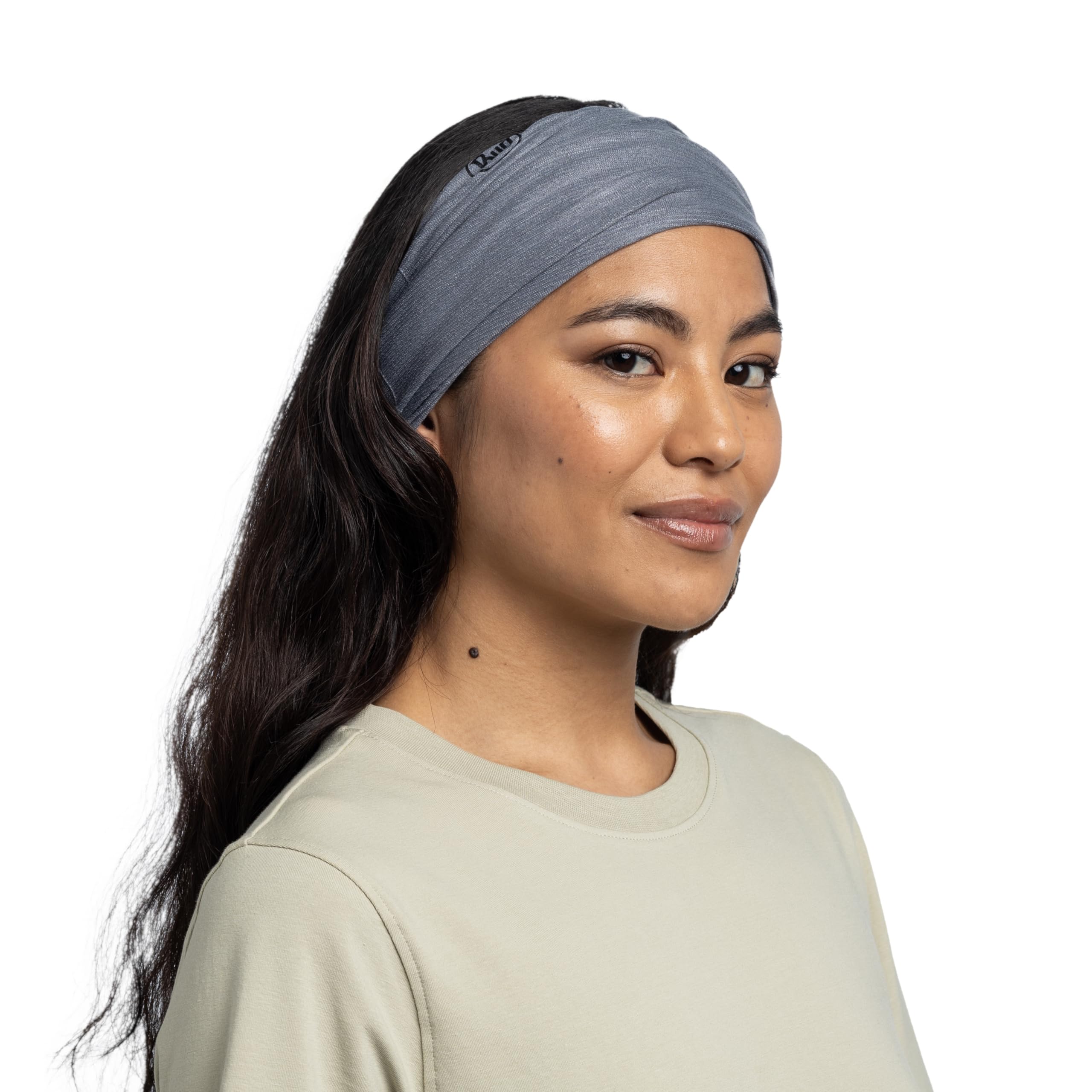 BUFF CoolNet UV® Ash Unisex rozmiar jednoczęściowy dla dorosłych, Popiół, rozmiar uniwersalny