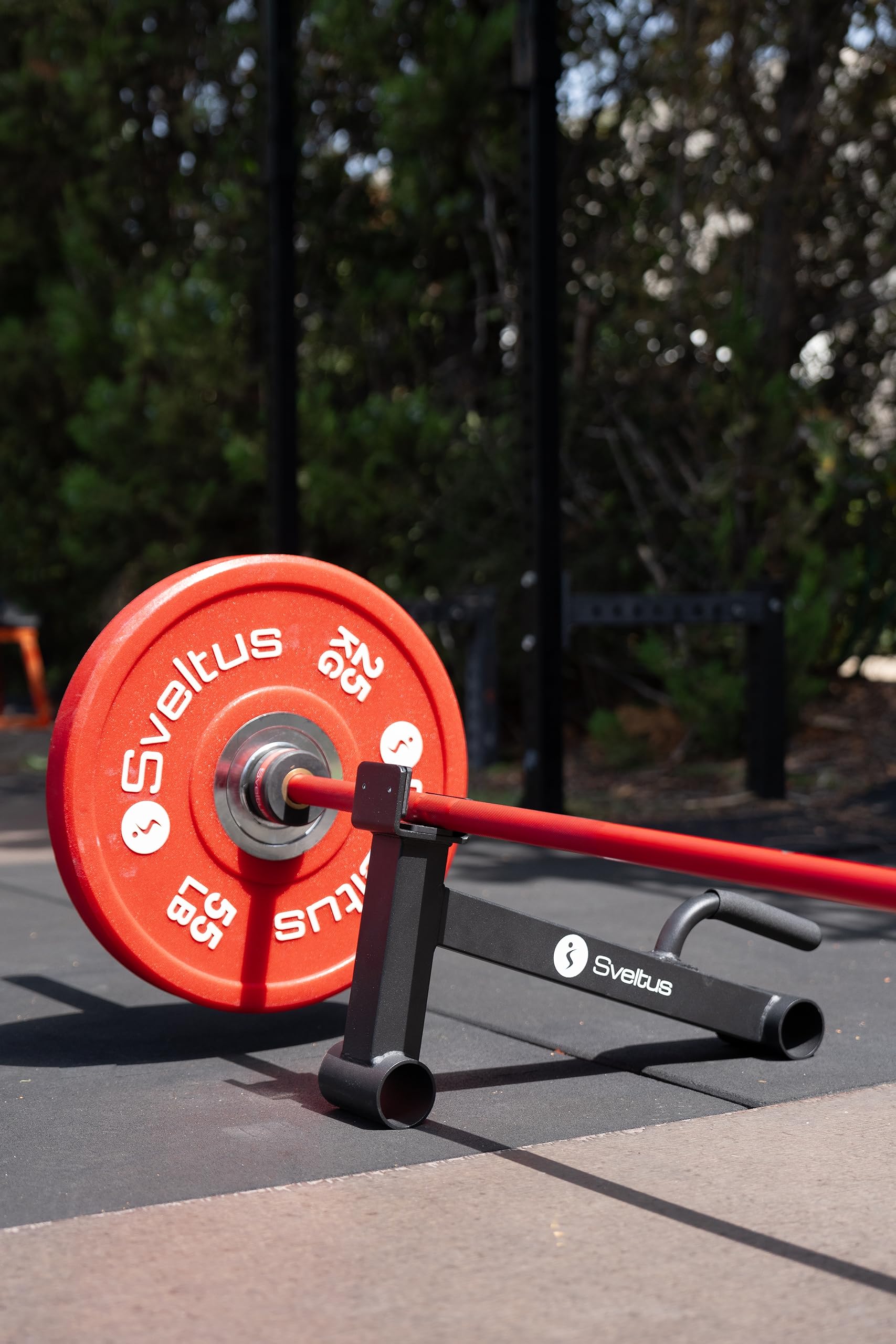 Sveltus Deadlift Podnośnik dla dorosłych Unisex, czarny, pojedynczy