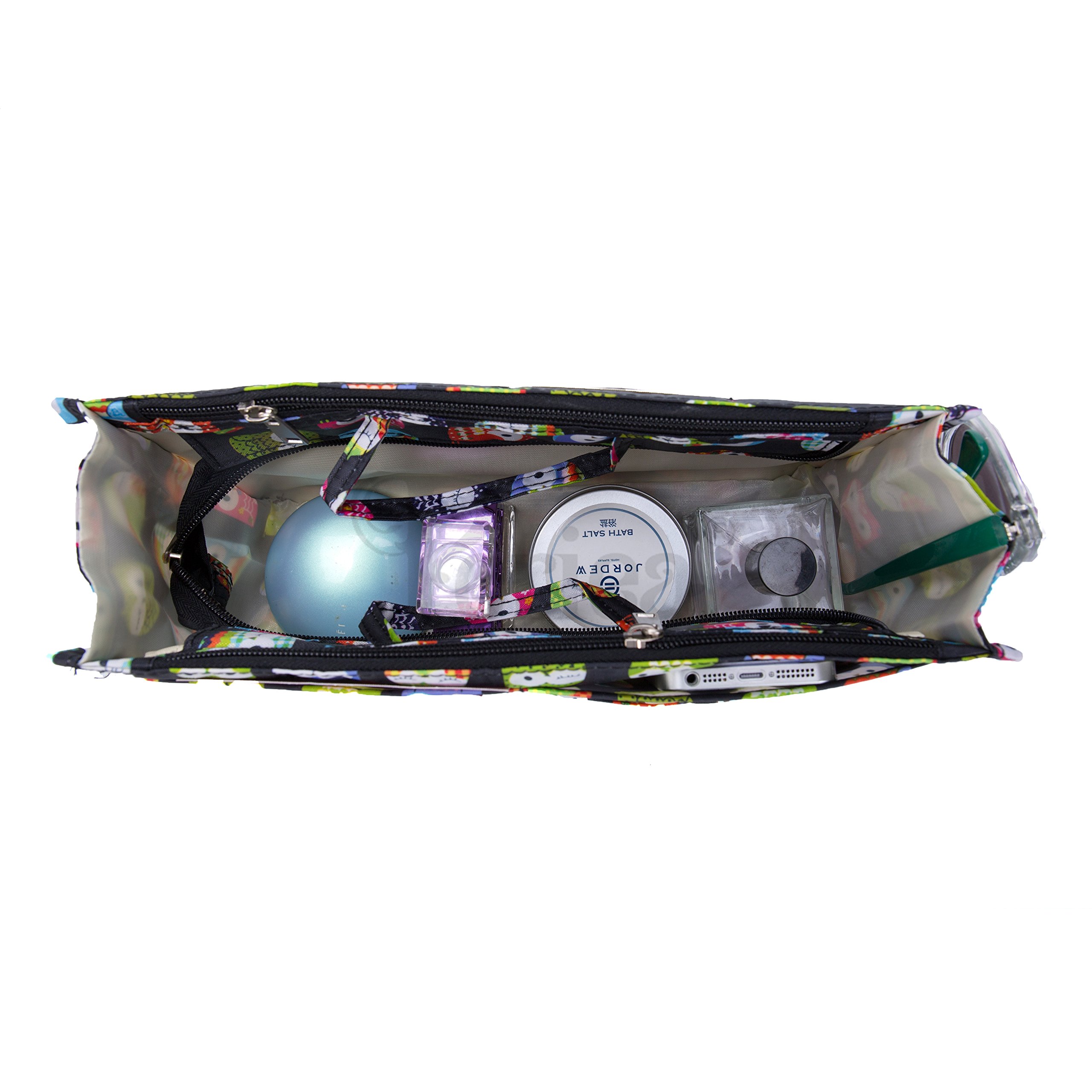 Periea Organisateur De Sac à Main Daisy - 3 Tailles Disponibles - Noir Petit