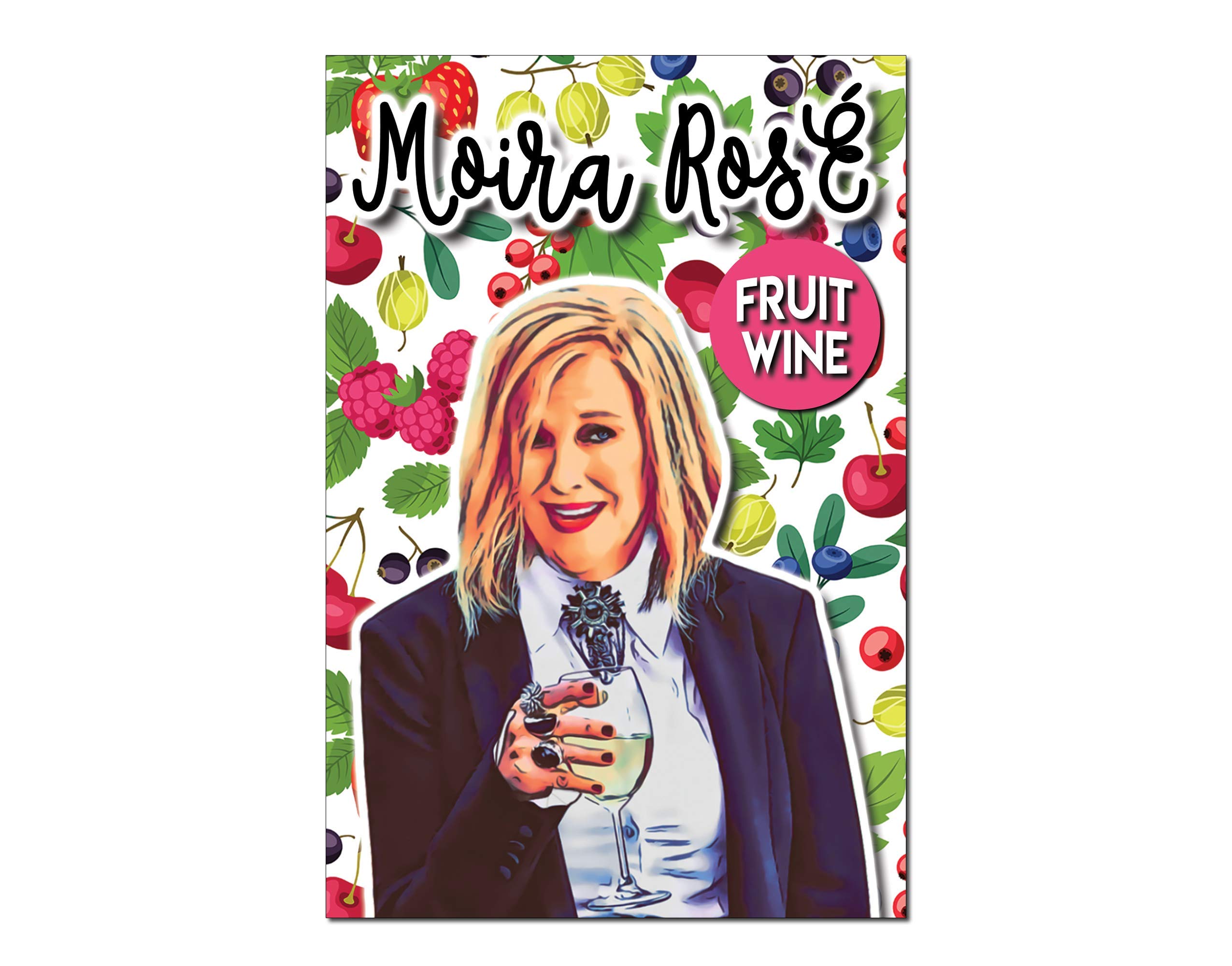 Moira Rosé Parody Fruit Wine Bottle Label Sticker Variety Pack 3 Sizes Buy Online in INDIA at