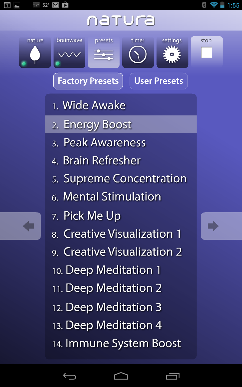 Natura Sound Therapy App on Amazon Appstore