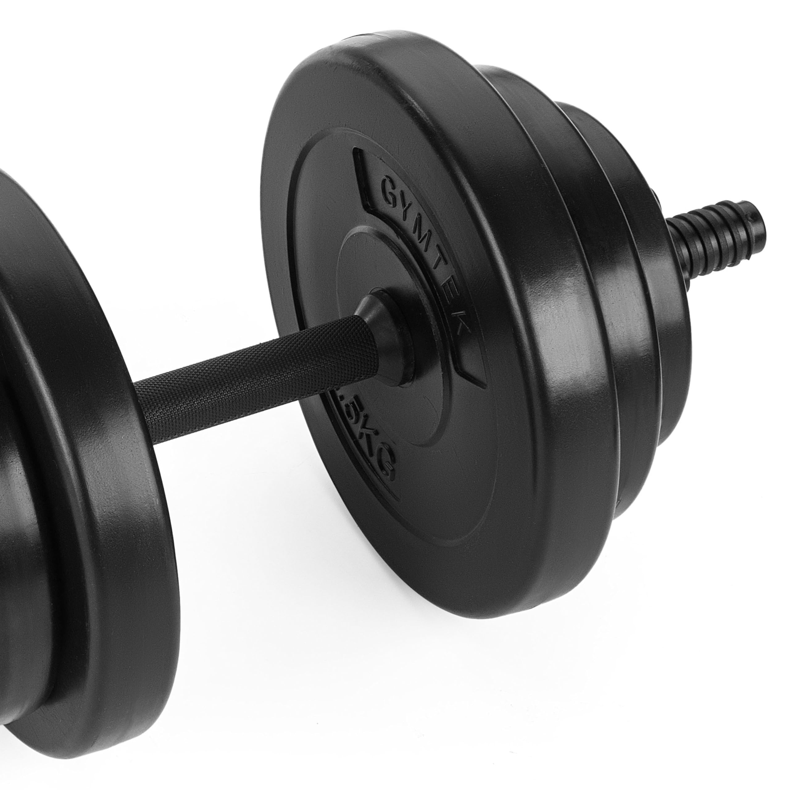 Gymtek® Set Manubri 20 kg - 2x Impugnature per Manubri - 4x 2,5 kg, 4x 1,25 kg, 4x 1 kg
