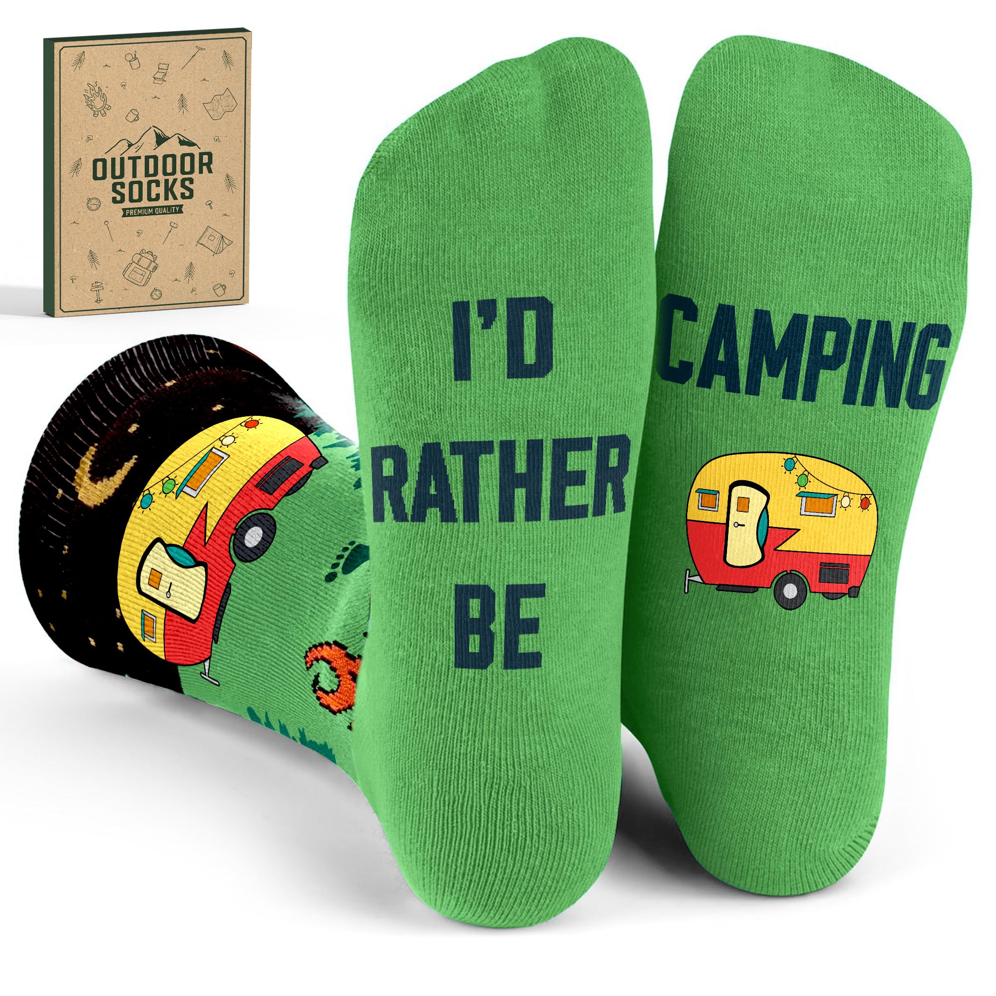 VICRAZY Hiking, Cycling, Camping Socks for Men, Women - Hiking, Bicycle, Camping, Bike Accessories, Stocking Stuffers