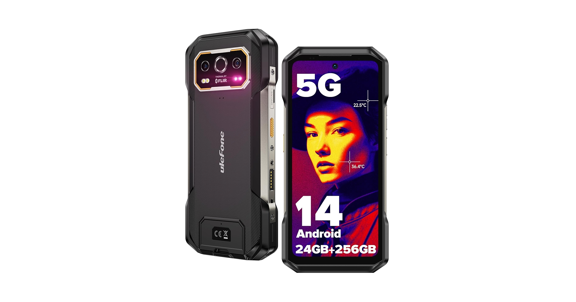 スマートフォン本体 ulefone Armor 27T Armor 27T Pro 5G Thermal Imaging & Night Vision 10600mAh 12+