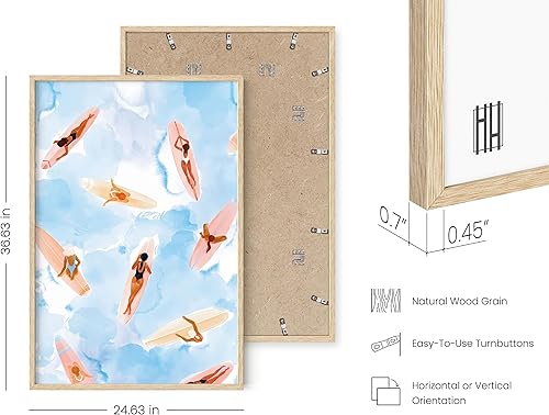 Vista 34 de HAUS AND HUES Evil Eye Decor - Navy Blue Wall Art, Evil Eye Wall Decor, Mykonos Artwork, Evil Eyes Print, Big Eyes Painting Print, Evil Eye Poster