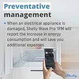Shelly Wave Pro 1PM - 1-Channel Z-Wave Smart Switch Module with Power Metering, High reliability, DIN rail mountable, Extended Network Repeater, SmartStart Set-up - 5