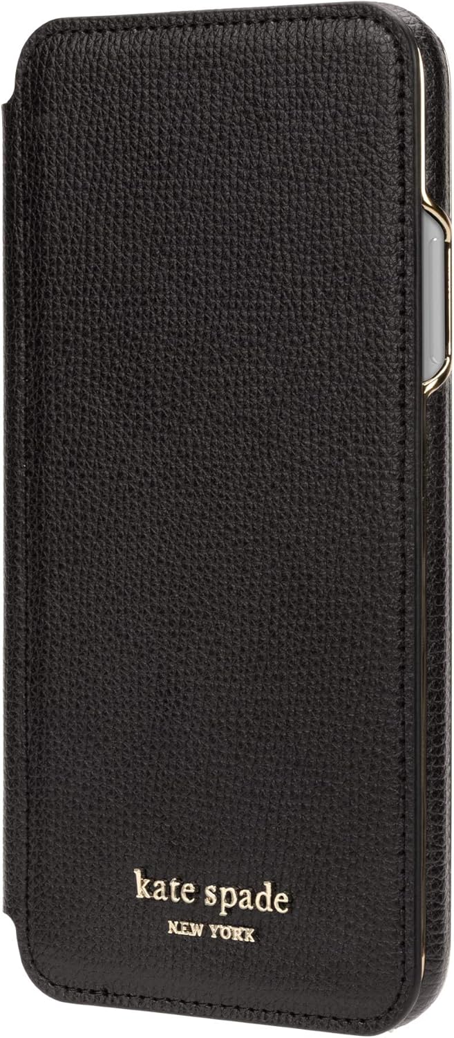 Best Deal Product kate spade new york Black Folio Case for iPhone 11 Pro Max - ID & Card Holder Flash Sale kate spade new york Black Folio Case for iPhone 11 Pro Max - ID & Card Holder