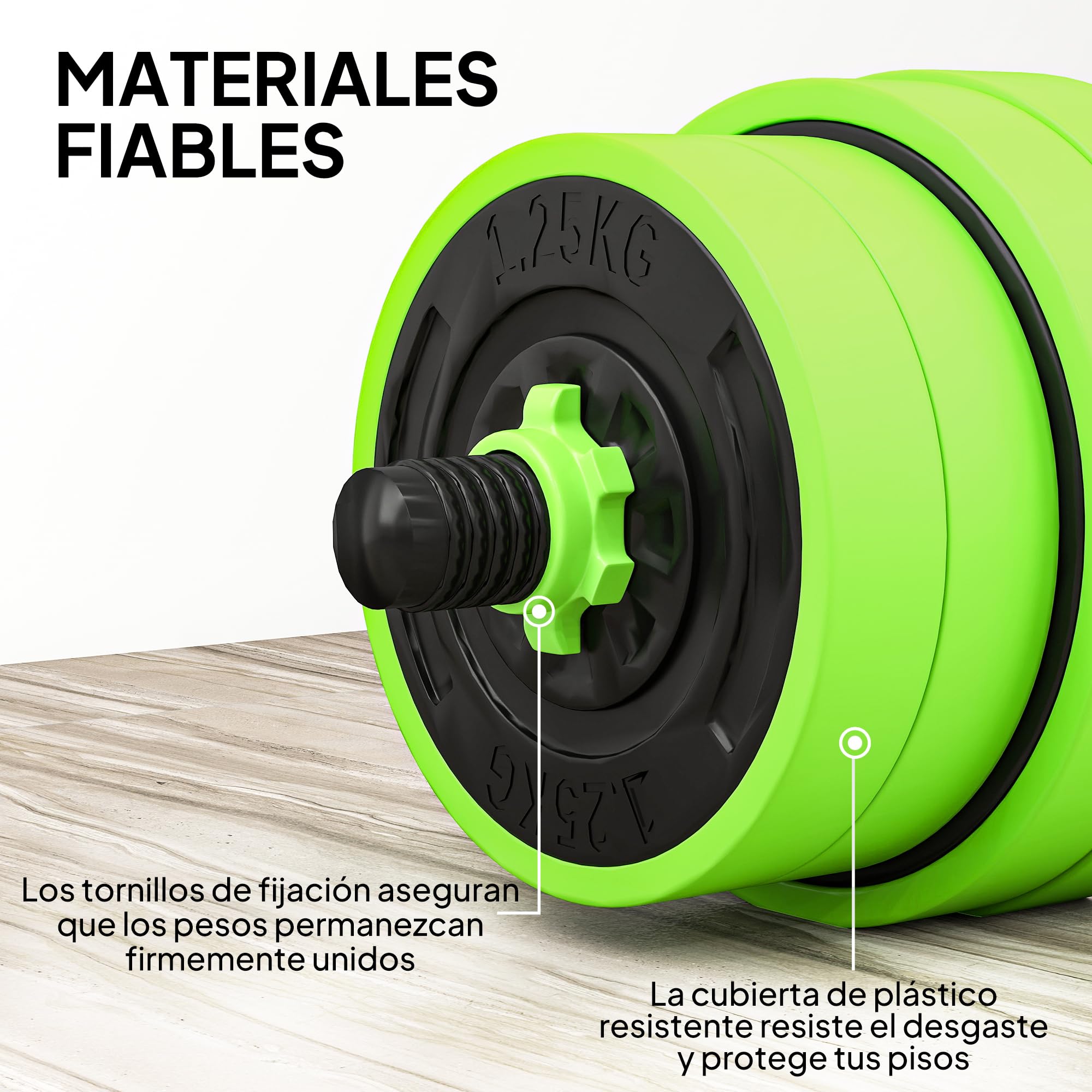 SPORTNOW Juego de Mancuernas Ajustables 4 en 1 20kg a 30kg, Juego de Pesas como Kettlebell, Barra, Mancuernas o Soporte para Flexiones, Equipo de Fitness para Hombres y Mujeres, Casa Gimnasio