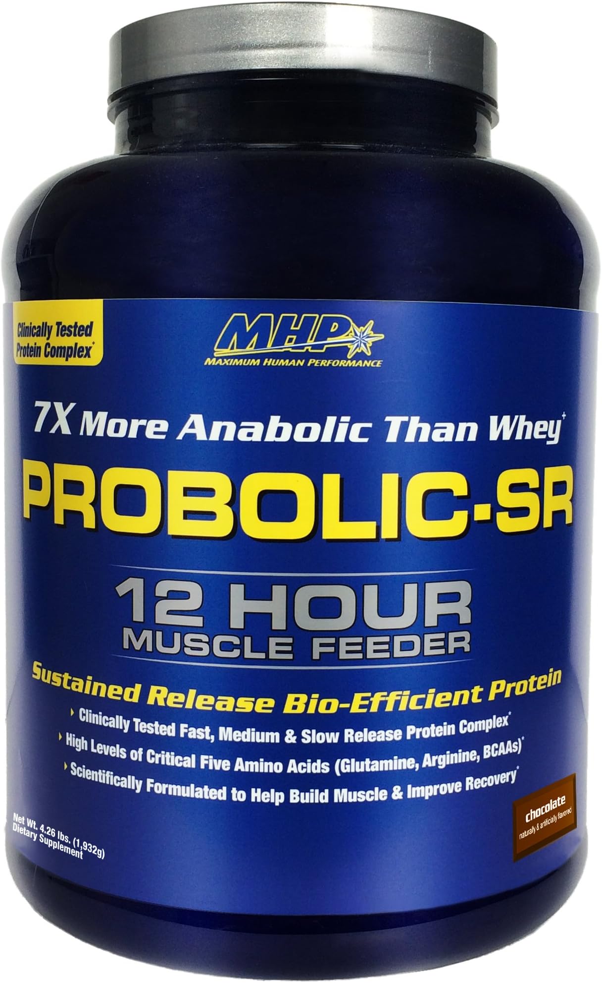 MHP, Probolic-SR Sustained Release Bio-Efficient Protein, Chocolate, 56 Servings