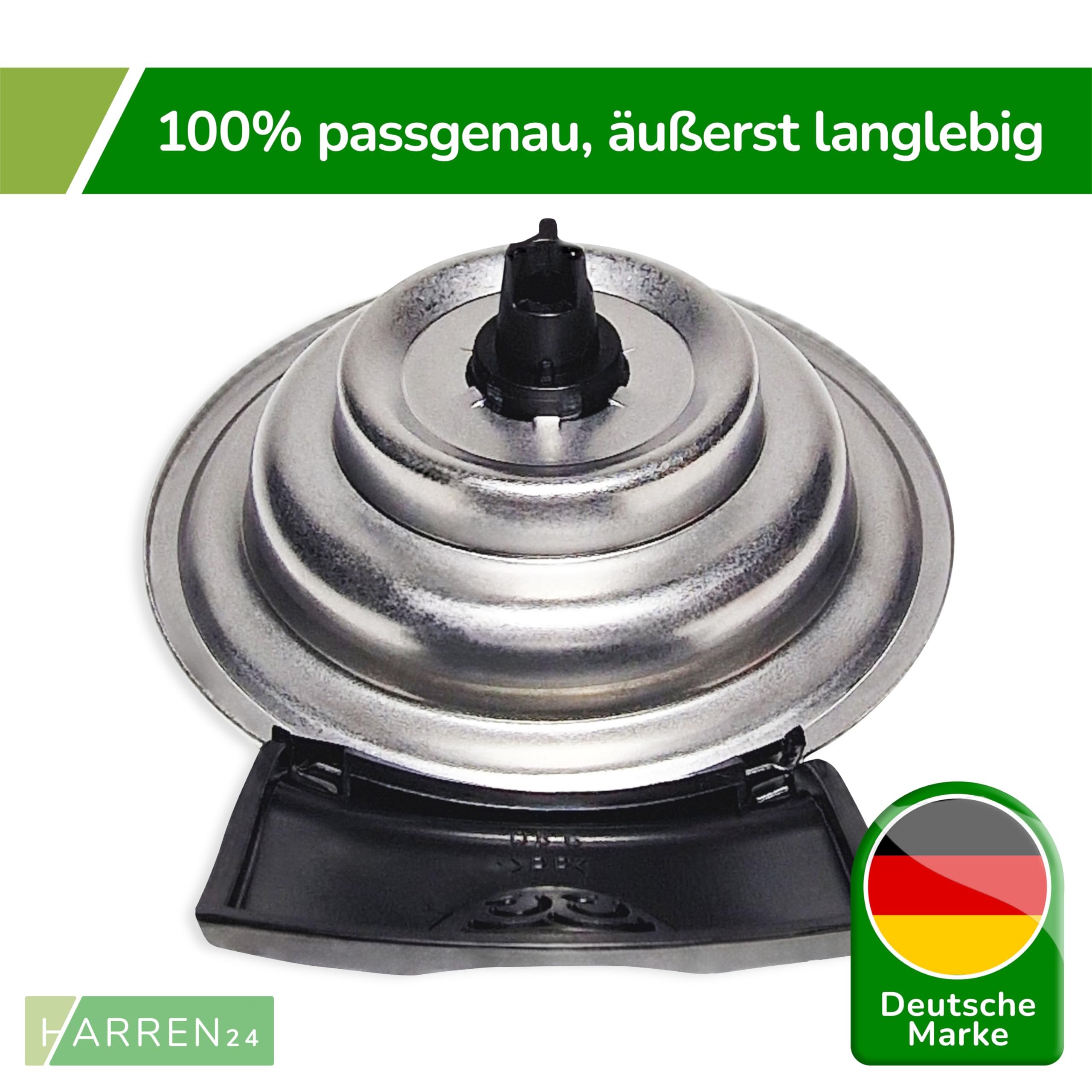 Padhalter HD5010/01 für 2 Tassen kompatibel mit Philips Senseo Kaffeepadmaschine Original (Plus) HD6552 - HD6556, HD7803 - HD7806, HD7810 - HD7819, CSA210