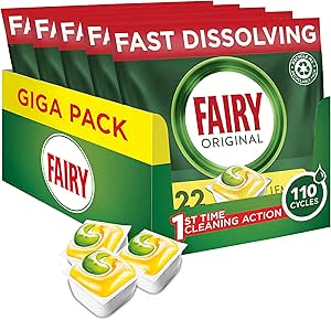 All In One Dishwasher Tablets 26 Pack - Lemon Scent | Fairy - View #8