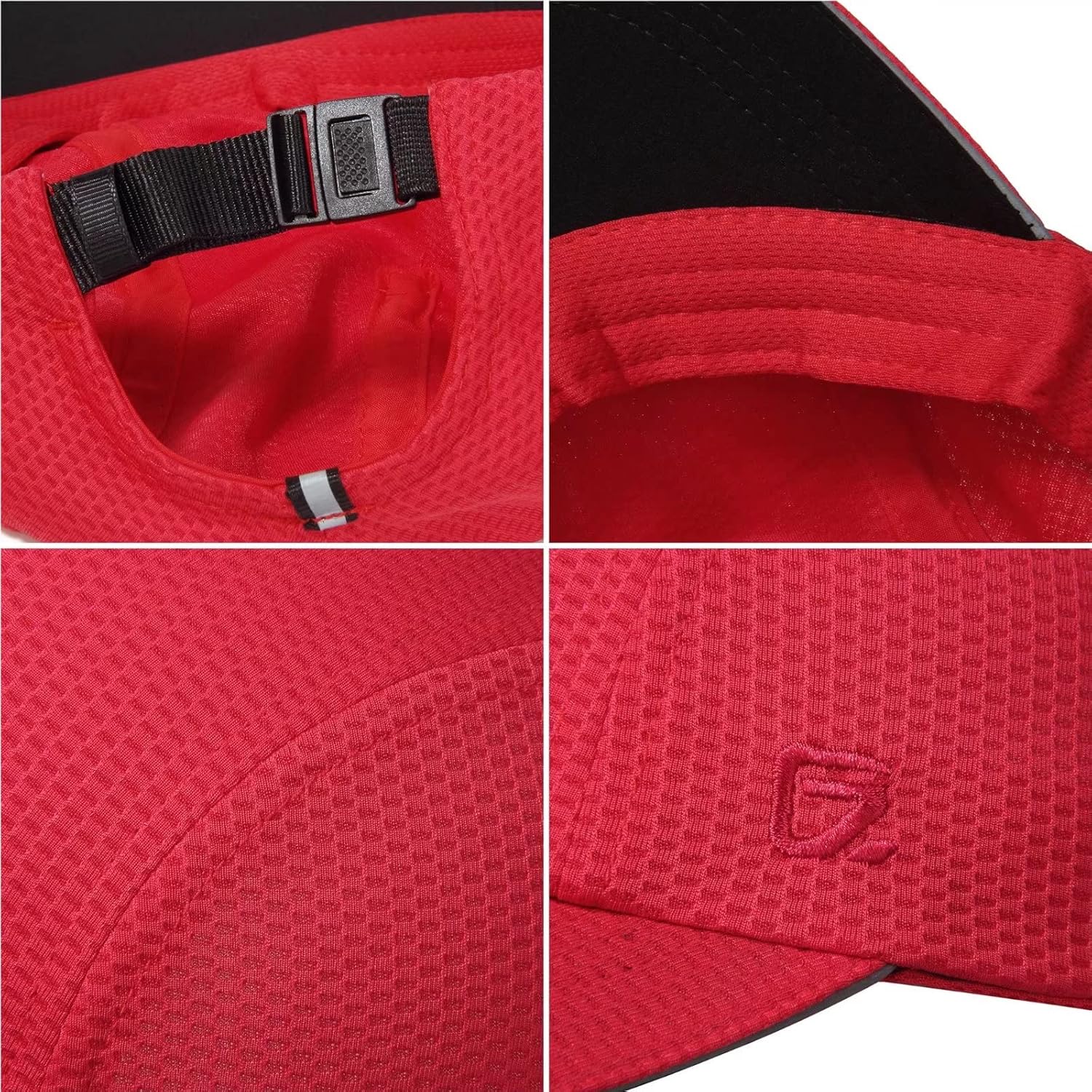 GADIEMKENSD Women's Race Day Running Cap Performance Mesh Hat - Excellent Ventilation, Lightweight, Reflective Safety - Image 7