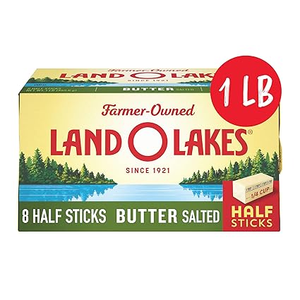 Land O Lakes Salted Butter Half Sticks, Made With Sweet