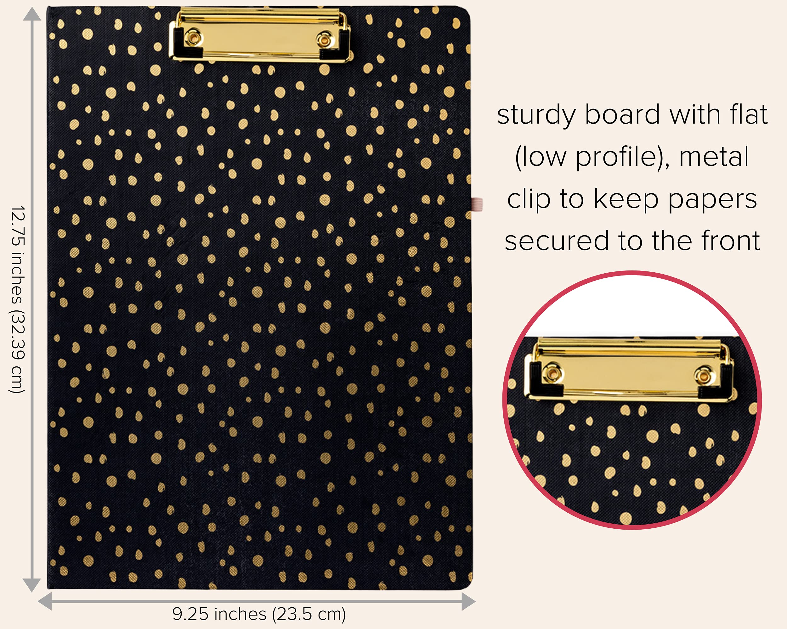 Amazon.com : Vera Bradley Clipboard Folio with Refillable Lined