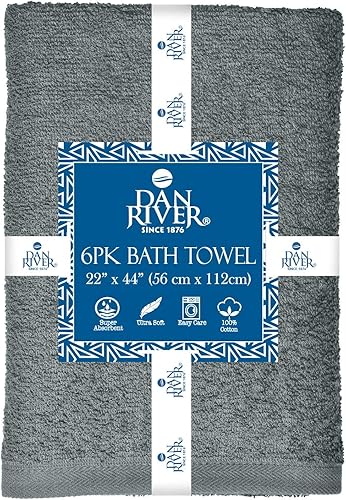 Miniatura 2 de DAN RIVER - Juego de toallas de baño 100% algodón
