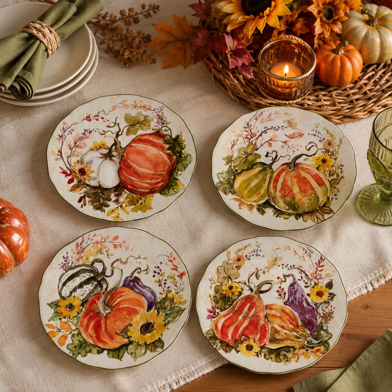 Amazon.com | Certified International Harvest Morning Salad/Dessert