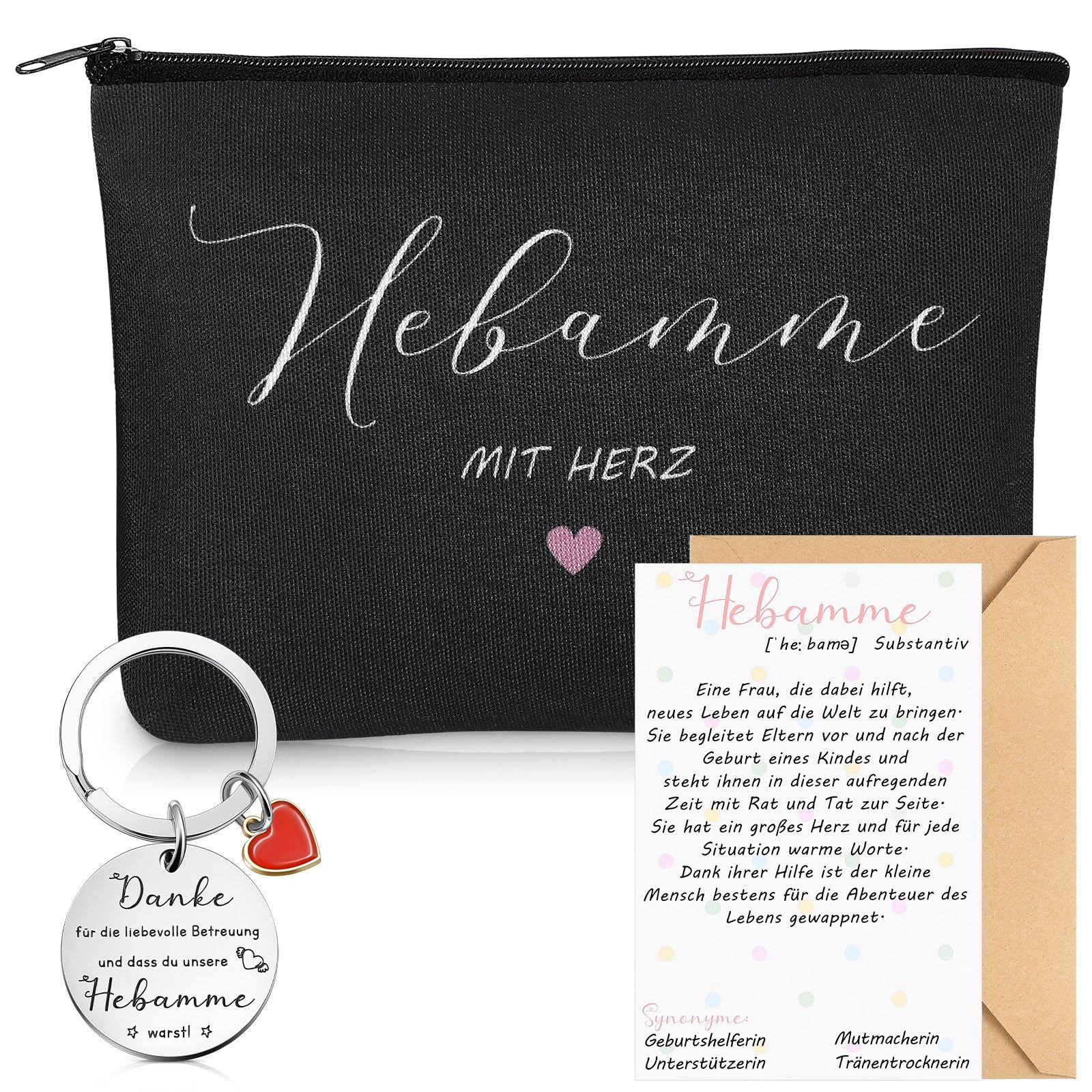 Kosmetiktasche Für NICU-Krankenschwestern – Mit Dankes-Slogan (23,5 X 17 Cm)